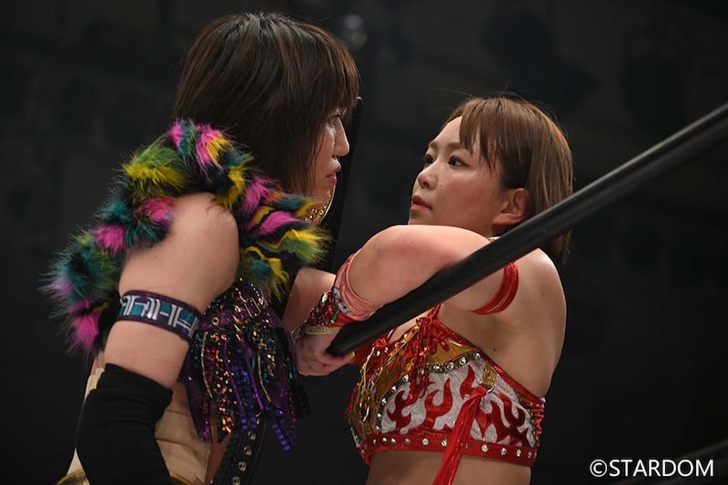 【スターダム】朱里が83日ぶりに復帰 因縁のSareeeに宣戦布告「ベルトを取り返してやるから待ってろよ」