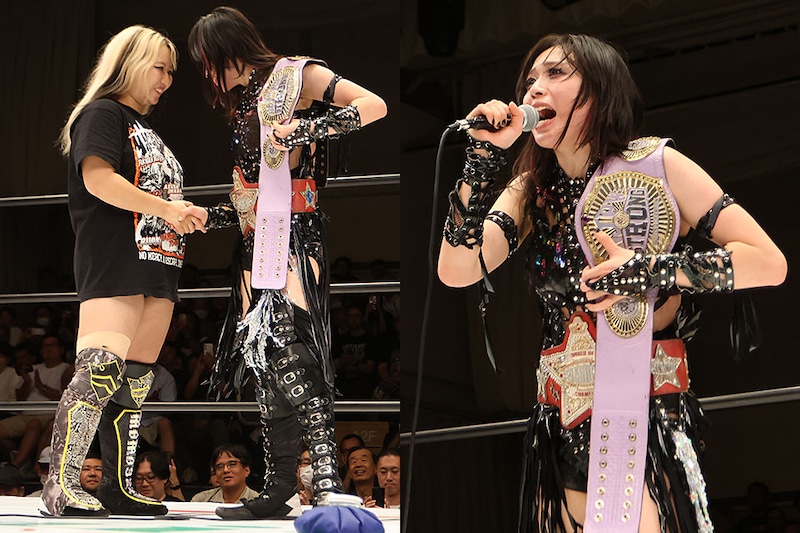 【スターダム】上谷がAZM熱戦突破で二冠達成、5★STAR GP覇者・桃との頂上決戦へ 「東京ドーム進出」の野望激白