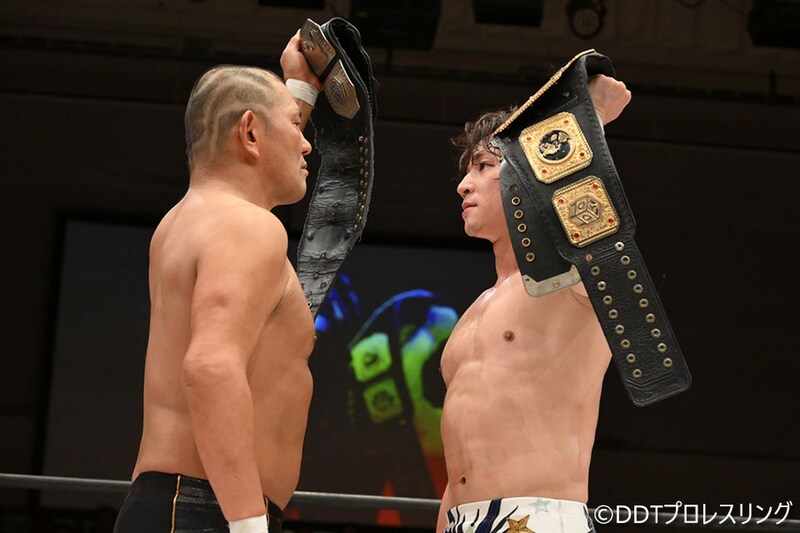 【DDT】上野が「いつでもどこでも挑戦権」行使でKO-D無差別奪還 11・3両国でUNIVERSAL王者・鈴木とダブルタイトル戦へ