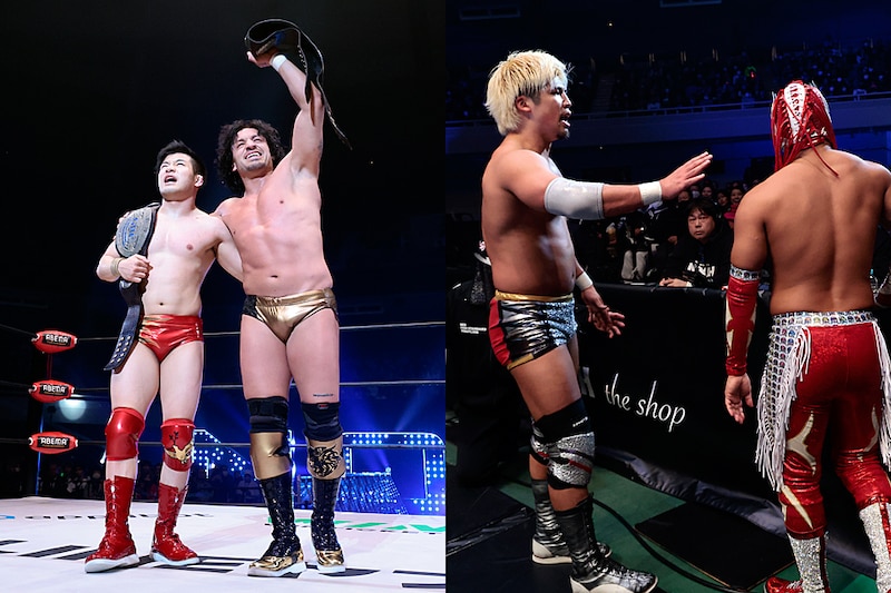 【NOAH】“LOS INTOCABLES"ダガ&小田嶋が3WAY制してV2、元日武道館オープニング制す カイ&アレハには亀裂