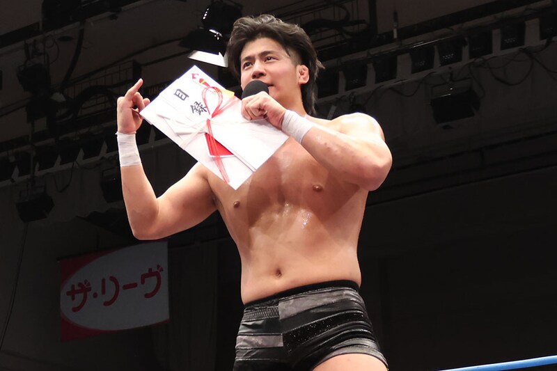 【全日本】安齊が新入団・小藤との“イケメン対決”制して新春バトルロイヤル制覇 「三冠まで必ずたどり着く」