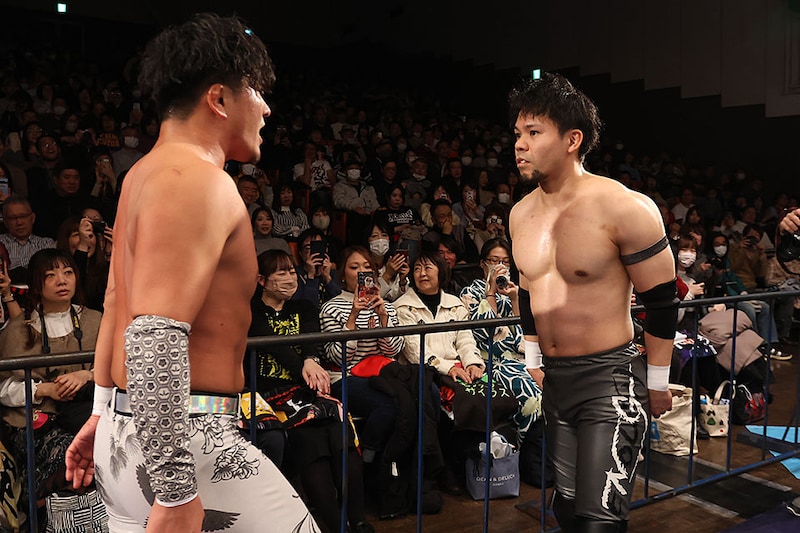 【全日本】MUSASHIと吉岡が誤爆連発で大乱闘 完全決裂で一騎打ち浮上