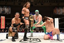 【DDT】TAKESHITAがDDT流で勝利、翌日ドームWタイトル戦へ「GLOBALも獲ってDDTに帰って来る」