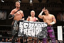 【DDT】クリスがシャーデンフロイデ解散を電撃発表 「正田のアップが見たかった」
