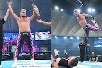 【新日本】ファンタズモがブルックス返り討ちでTV王座死守 棚橋引退のドーム興行幕開け
