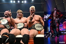 【新日本】TMDKがNEVER6人タッグ奪取 THE RAMPAGEがドームでパフォーマンス披露も武知はベルト獲り逃す