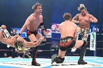 【新日本】棚橋引退試合でごう沈 レインメーカーポーズ復活のオカダ相手に完全燃焼