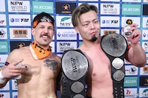 【新日本】イーグルス&藤田が混戦4WAY制してIWGPジュニアタッグ返り咲き アキラの石森襲撃にヒロム激怒