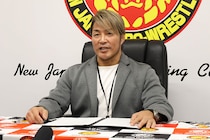 【新日本】2・11大阪でNEVER王者ウルフが成田とV1戦 棚橋社長が1〜2月4大会のカードを発表