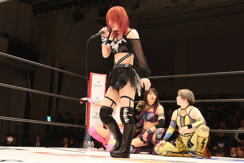 【スターダム】鹿島沙希が電撃表明 「4月の横アリで引退します」