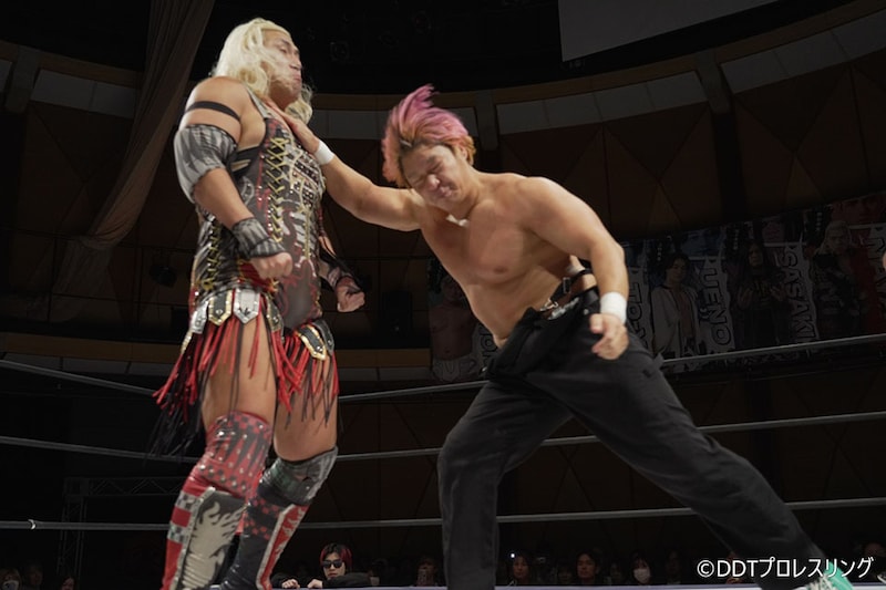 【DDT】KO-Dタッグ王者S.L.Cが2度目の前哨戦で雪辱 MAOが納谷に直接勝利