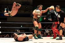 【NOAH】Yoshikiが北宮返り討ちでGHCヘビーV3 拳王指名も今度は杉浦が阻止「オーマイ・ゴッドファーザー…」