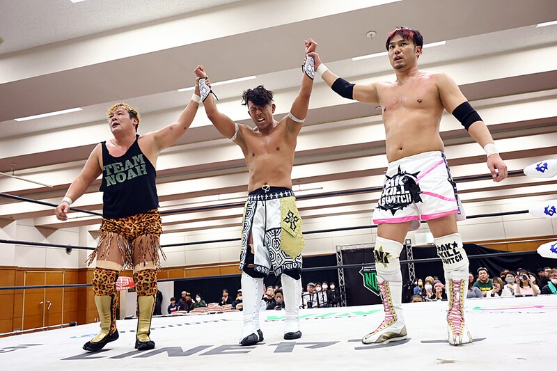 【NOAH】TEAM NOAHは小峠&Hi69組でジュニアタッグリーグ出場へ 「大原の分も背負って責任持って優勝する」