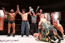 【DDT】新春ファン感謝デーでユニットシャッフル6人タッグ戦 クリスが熱闘制してダブルタイトル戦へ弾み