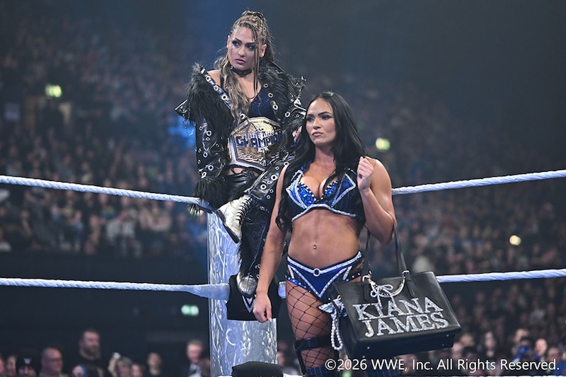 【WWE】ジュリア&キアナがシャーロット&アレクサに敗戦も 女子タッグ王座挑戦者決定トリプルスレット戦が決定