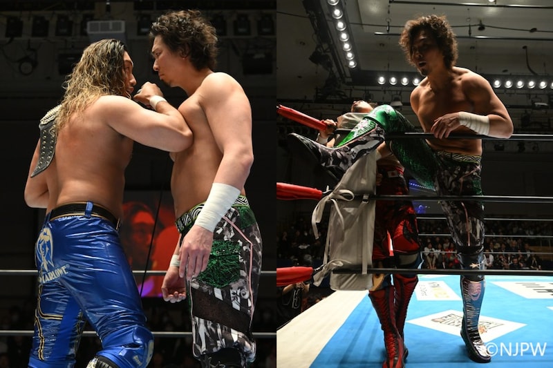 【新日本】大暴走・ジェイクがついにマイクでIWGPヘビーに挑戦表明 怒りの辻受諾で2・11大阪で迎撃へ