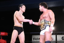 【GLEAT】リアル闘魂ストロングスタイルズ(仮)快勝始動 LIDET UWF王者・中嶋に青木が挑戦表明