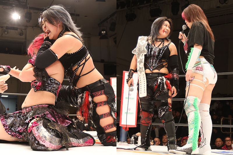 【スターダム】小波が吏南との同門対決制してワンダーV2「16周年もH.A.T.E.が支配する」 2・7大阪で壮麗迎撃へ