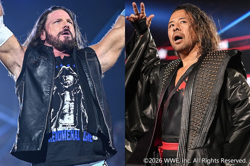 【WWE】最後の?「中邑vsAJ」が翌日『サタデーナイツ・メインイベント』で緊急実現