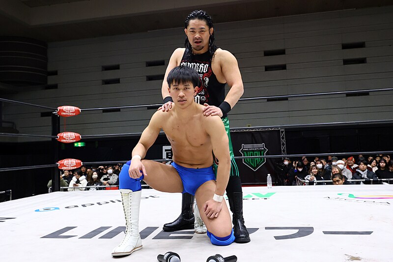 【NOAH】「すべて捨てる覚悟」 稲畑が地元で自力初勝利、Eitaとジュニアタッグリーグ出場へ