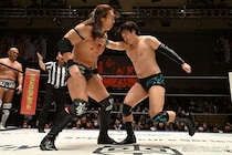 【DDT】武知海青の“代打”To-yがTAKESHITA&秋山を相手に大奮闘