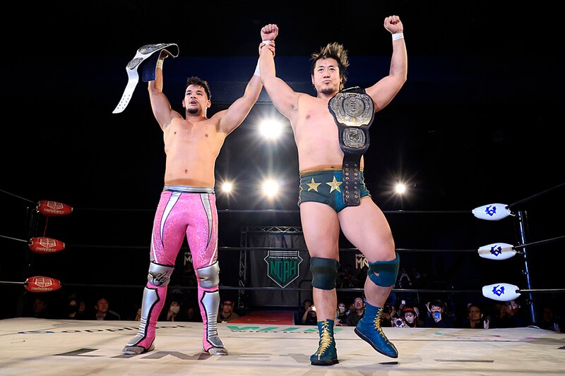 【NOAH/MONDAY MAGIC】マンマジ初参戦・Yoshikiがタイタスとの王者コンビで快勝 「ビューティフルな魔法をエンジョイしました」