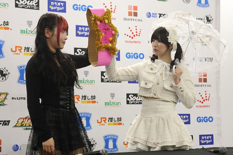 【スターダム】かわいい・オブ・かわいい王座戦が決定 さくらが伊藤に“負けたらクビ”を通告