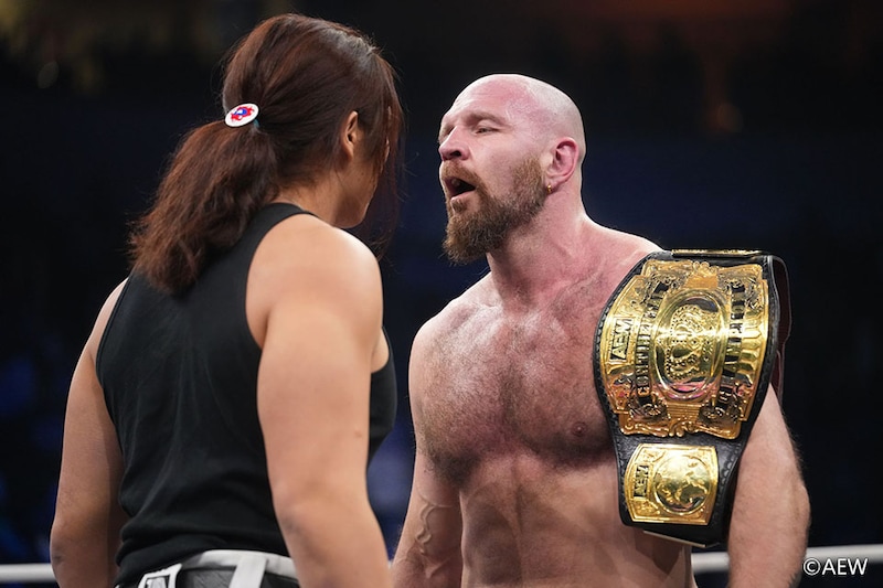 【AEW】TAKESHITAがコンチネンタル王者モクスリーに挑戦表明