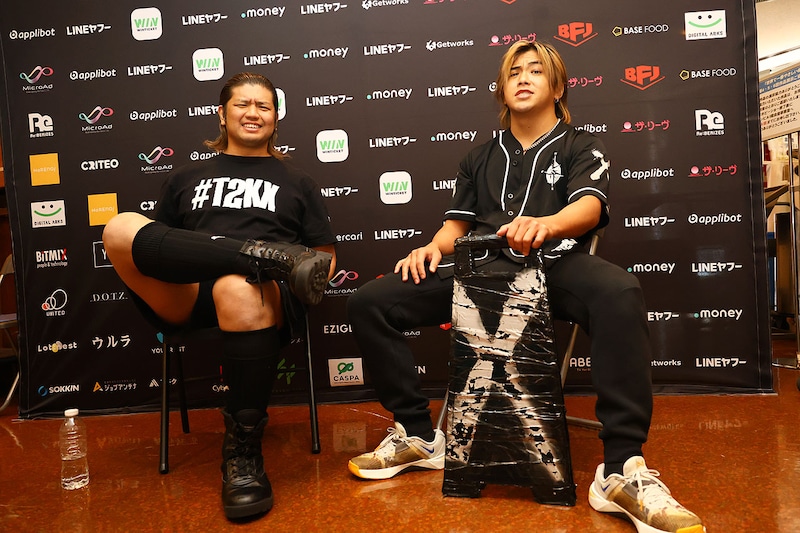 【NOAH】“全試合5分以内"予告、ウルフ公開計量も示唆 ジュニアタッグリーグへタダスケ&政岡インタビュー