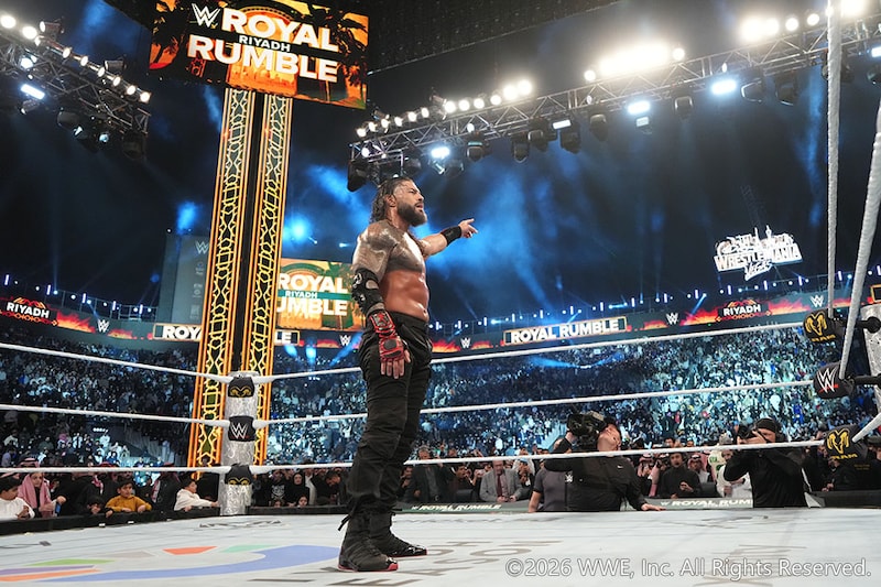 【WWE】レインズが11年ぶり2度目のロイヤルランブル戦制覇 レッスルマニアで王座挑戦へ