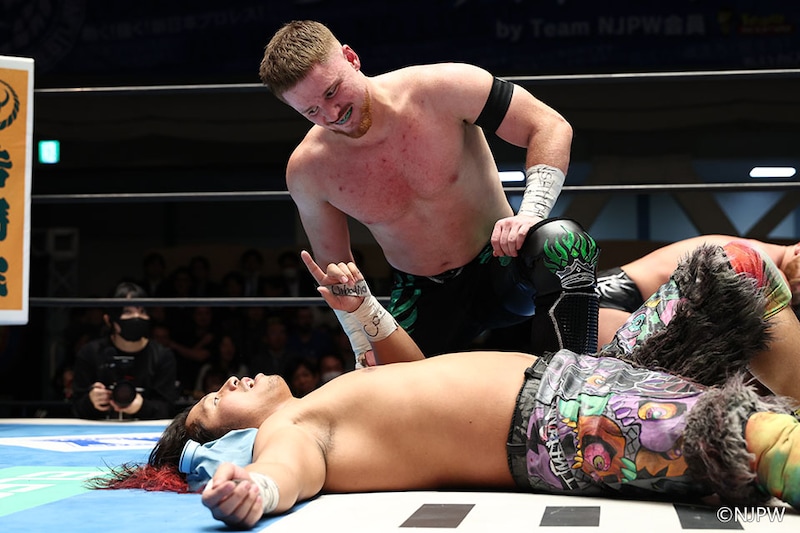 【新日本】アキラが石森に続いてヒロム狩り 「お前らをまとめてぶっ潰す準備はできている」