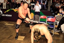 【NOAH】GHC戦へ杉浦「正々堂々やってやる」!? 最終前哨戦でも王者Yoshikiを屈辱の袋叩き