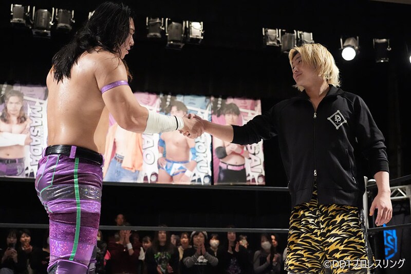 【DDT】正田が高鹿、瑠希也との巴戦制してDGC・Bブロック首位通過 優勝戦で須見と同期対決