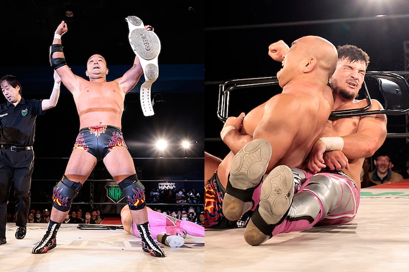 【NOAH/MONDAY MAGIC】タイタス陥落…田中将斗が約2年ぶりGHCハードコア返り咲き 「勇気のあるヤツ、目の前にこいや」