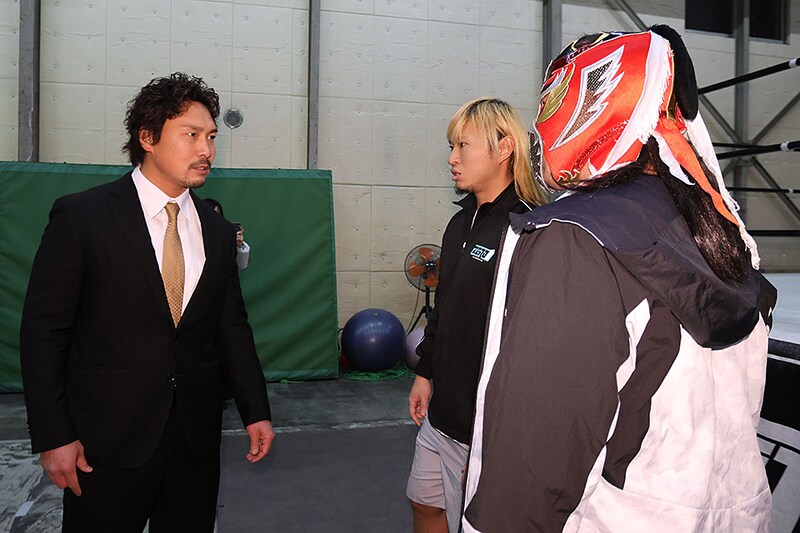 【ZERO1】中嶋勝彦がZERO1道場に出現 ハヤブサと対戦に合意 2・28板橋参戦、松永との一騎打ちが決定