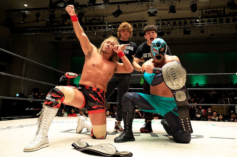 【NOAH】アンヘル投入で内藤&BUSHIがGHCタッグ初防衛、征矢がパートナー未定も挑戦表明