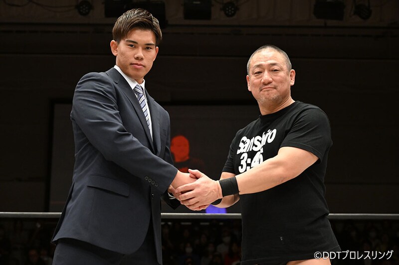 【DDT】元JTO・サンダー誠己あらため稲畑誠己が入団 3・22後楽園で所属初戦