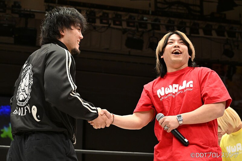 【DDT】勝俣が3・22後楽園での9ヵ月ぶり復帰戦で元パートナーMAOと一騎打ち