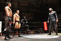 【DRAGONGATE】シュンと清水、シエロと加藤が大舌戦 4・26名古屋でのマスカラ・コントラ・カベジェラ金網4WAYが電撃決定