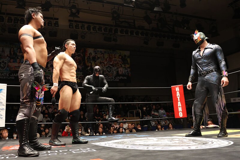 【DRAGONGATE】シュンと清水、シエロと加藤が大舌戦 4・26名古屋でのマスカラ・コントラ・カベジェラ金網4WAYが電撃決定