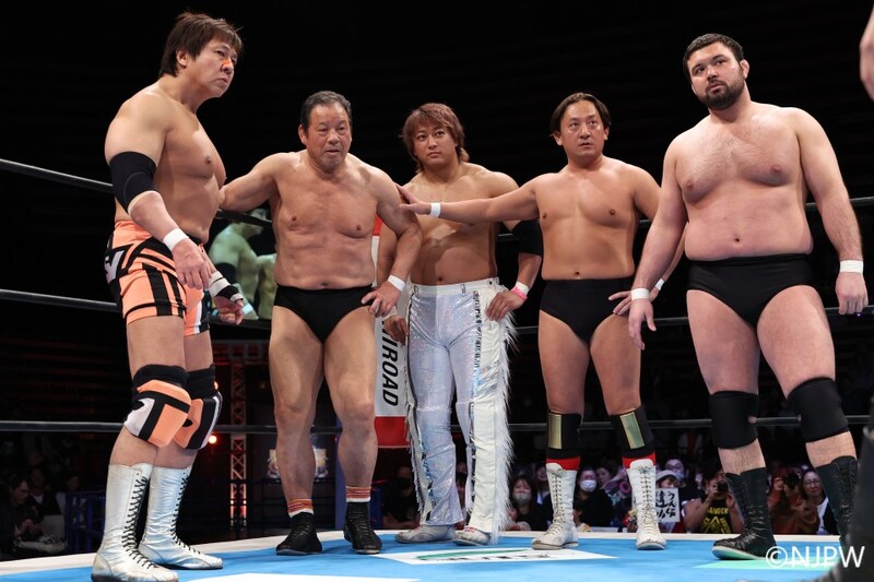 【新日本】藤波が旗揚げ記念日に参戦、成田にドラディションでの「闘魂注入」を宣言 ドラゴンリングイン披露のウルフは刺激