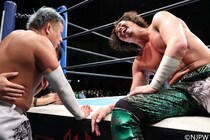 【新日本】ジェイクがYOSHI-HASHI絞殺でNJC1回戦突破 後藤戦へ「地獄の住人にいざなってあげよう」