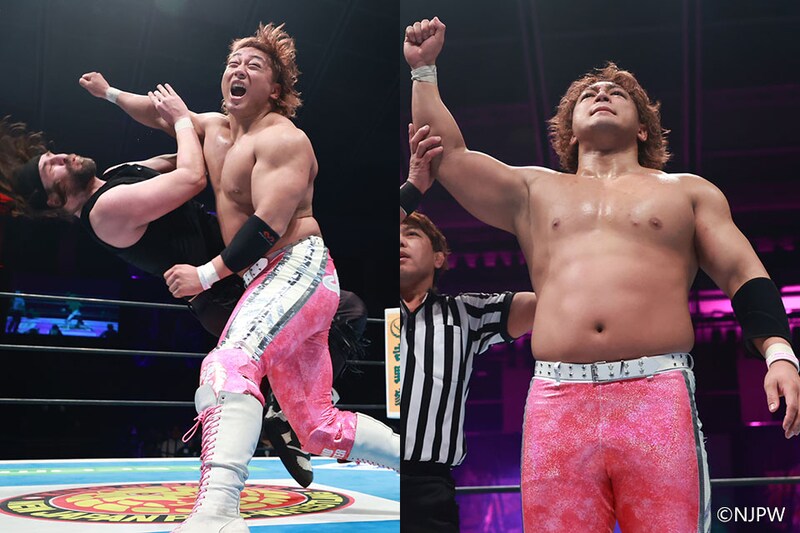 【新日本】昨年準V・海野がNJC1回戦突破 H.O.T介入で苦闘もオーエンズ撃破