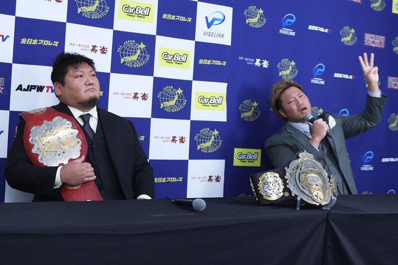 【全日本】八王子三冠戦へ宮原が要求「元W-1のレスラー3人をセコンドにつけろ」、羆嵐は初挑戦・初戴冠で「所属全員とやりたい」