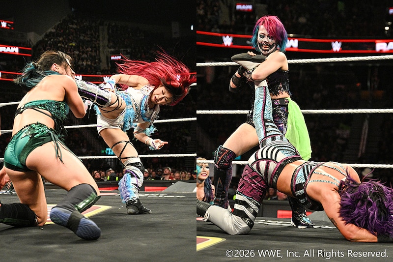 【WWE】イヨ、アスカが女子IC王座挑戦者決定ガントレット戦に出場も ともに敗退