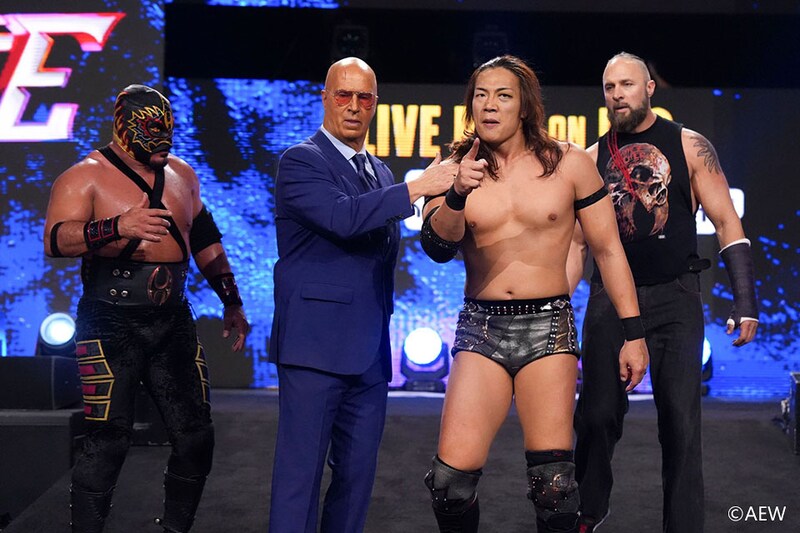 【AEW】4日後コンチネンタル王座戦へTAKESHITAがモクスリーと火花 DCFメンバーの加勢を拒否