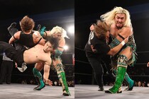 【DRAGONGATE】MAO&納谷が箕浦&ジェイソン撃破 納谷はISHINとの相撲勝負も完勝