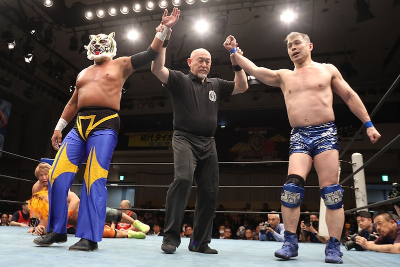 【ストロングスタイル】引退を控えるタイガーが元ライバル・TAKAと快勝 一騎打ちを熱望「ケジメとしてやっておきたい」