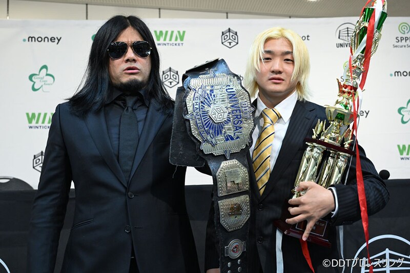 【DDT】UNIVERSAL王者・佐々木が須見を一刀両断 「俺に負けて入門テストからやり直しだ」
