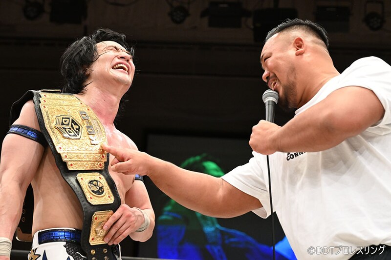 【DDT】上野がKANON撃破でKO-D無差別V6 4・15後楽園で飯野迎撃が決定